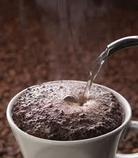 Pour over brew with kalita