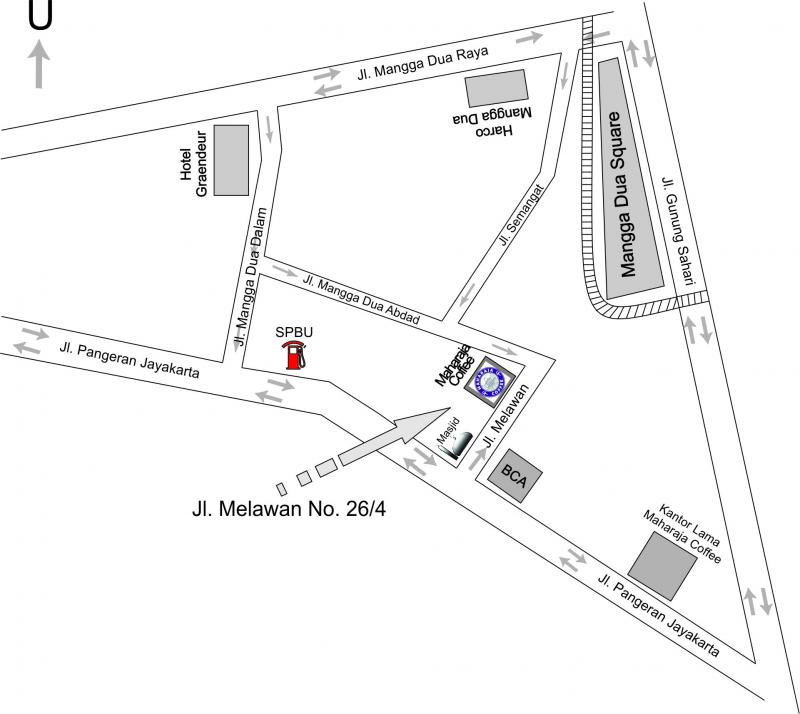 alamat maharaja coffee jalan melawan